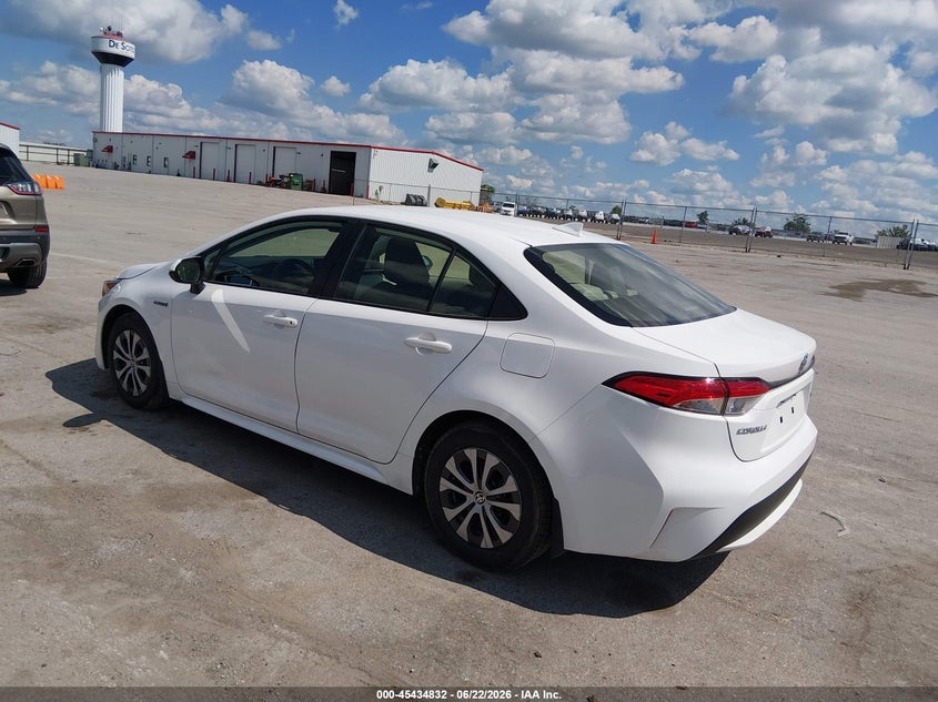 2021 Toyota Corolla VIN JTDEAMDE3MJ022042 IAAI salvage auction — HAIL, Salvage Title, sold $10,100 on 2026-07-28 (photo 3)
