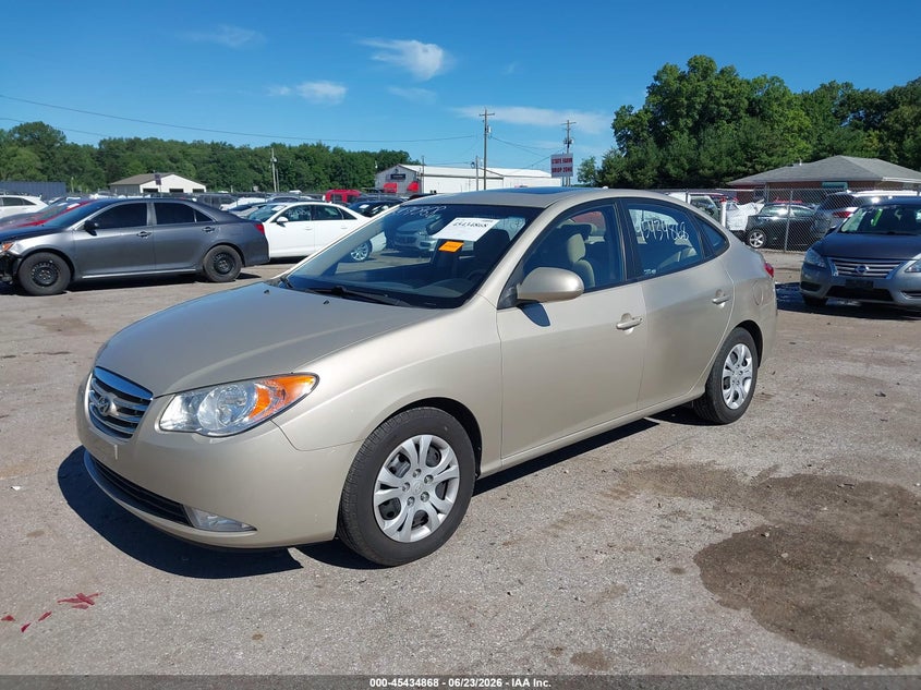 2010 Hyundai Elantra VIN KMHDU4AD7AU113030 IAAI salvage auction — SIDE, Clear (Indiana), sold $325 on 2026-07-28 (photo 2)