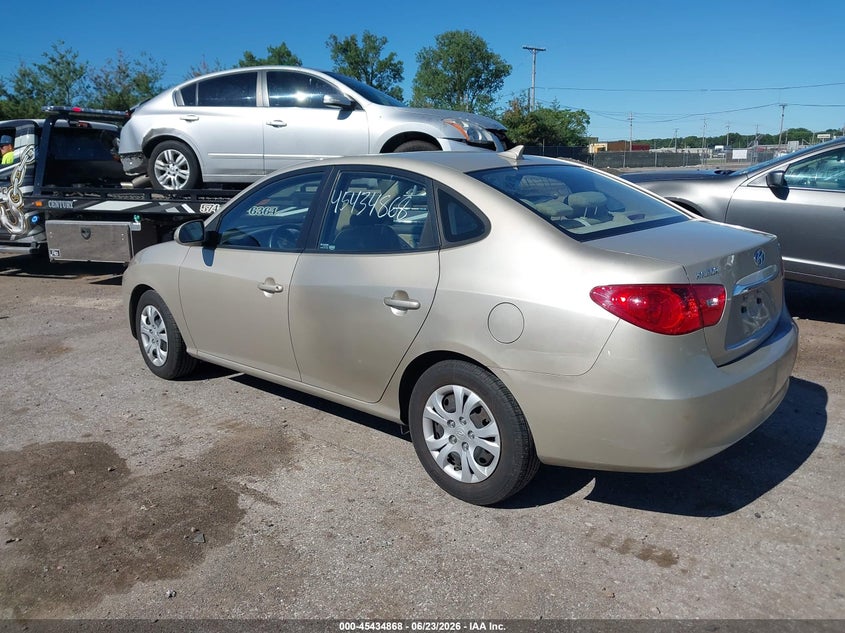 2010 Hyundai Elantra VIN KMHDU4AD7AU113030 IAAI salvage auction — SIDE, Clear (Indiana), sold $325 on 2026-07-28 (photo 3)