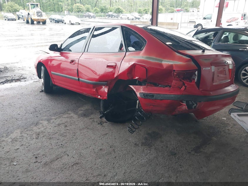 2005 Hyundai Elantra VIN KMHDN56D95U142403 IAAI salvage auction — FRONT & REAR, Rebuildable (Florida), sold $300 on 2026-07-10 (photo 3)