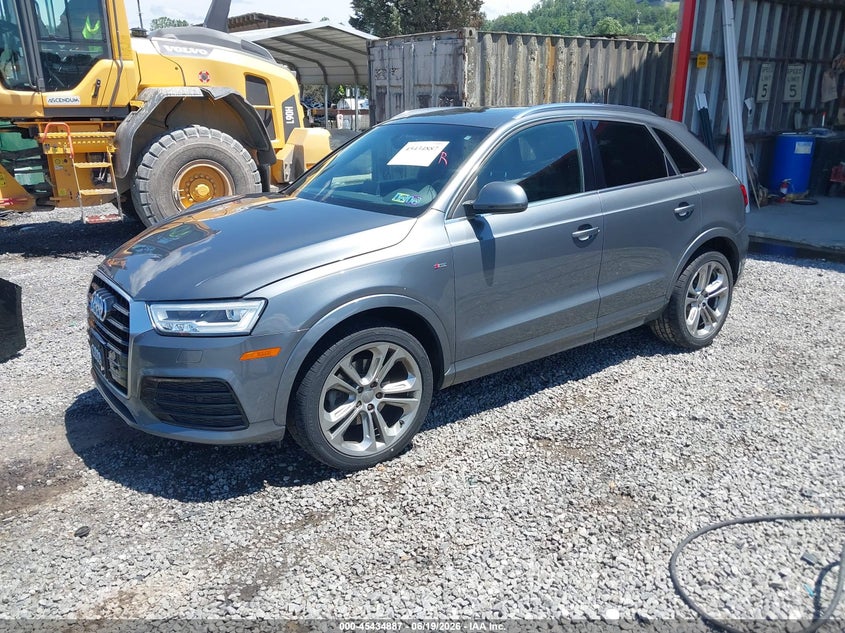2016 Audi Q3 VIN WA1GFCFS3GR015535 IAAI salvage auction — RIGHT FRONT, Salvage (North Carolina), sold $25 on 2026-07-24 (photo 2)