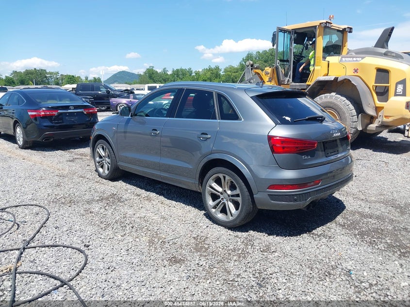 2016 Audi Q3 VIN WA1GFCFS3GR015535 IAAI salvage auction — RIGHT FRONT, Salvage (North Carolina), sold $25 on 2026-07-24 (photo 3)