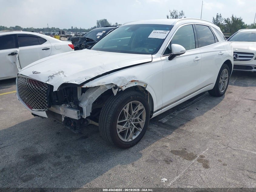 2025 Genesis Gv70 VIN KMUMADTB7SU207156 IAAI salvage auction — ALL OVER, Rebuildable (Florida), sold $12,000 on 2026-07-09 (photo 2)