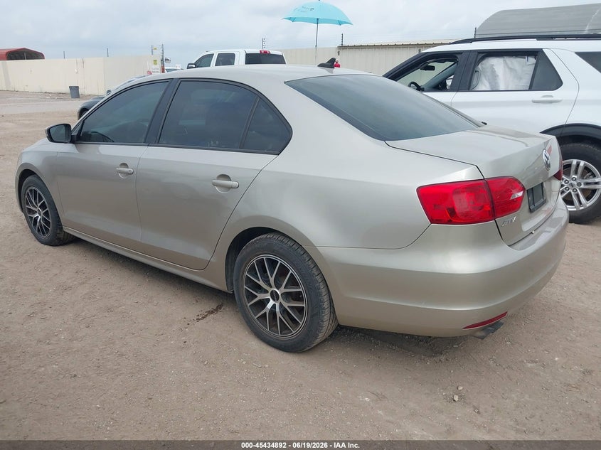 2014 Volkswagen Jetta VIN 3VWD07AJ4EM225718 IAAI salvage auction — NORMAL WEAR, Original (Texas), sold $1,750 on 2026-07-13 (photo 3)