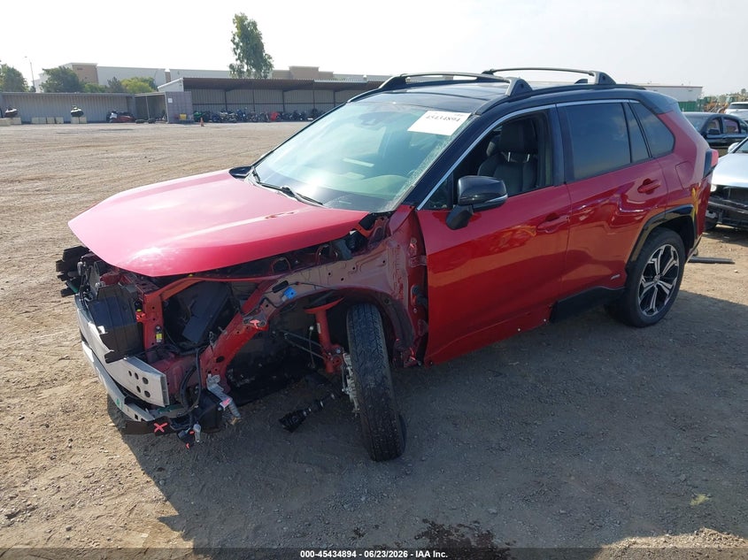 2023 Toyota Rav 4 VIN JTMEB3FV0PD124969 IAAI salvage auction — RIGHT FRONT, Salvage (California), sold $13,700 on 2026-07-29 (photo 2)