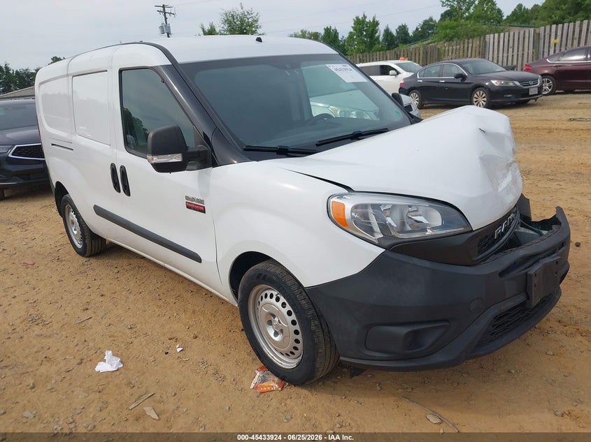 2020 Ram Promaster city VIN ZFBHRFAB2L6S45303 IAAI salvage auction — LEFT FRONT, Salvage (Virginia), sold $6,100 on 2026-07-13 (photo 1)