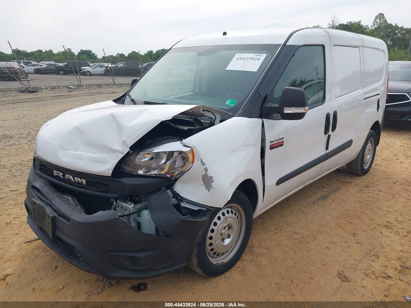 2020 Ram Promaster city VIN ZFBHRFAB2L6S45303 IAAI salvage auction — LEFT FRONT, Salvage (Virginia), sold $6,100 on 2026-07-13 (photo 2)