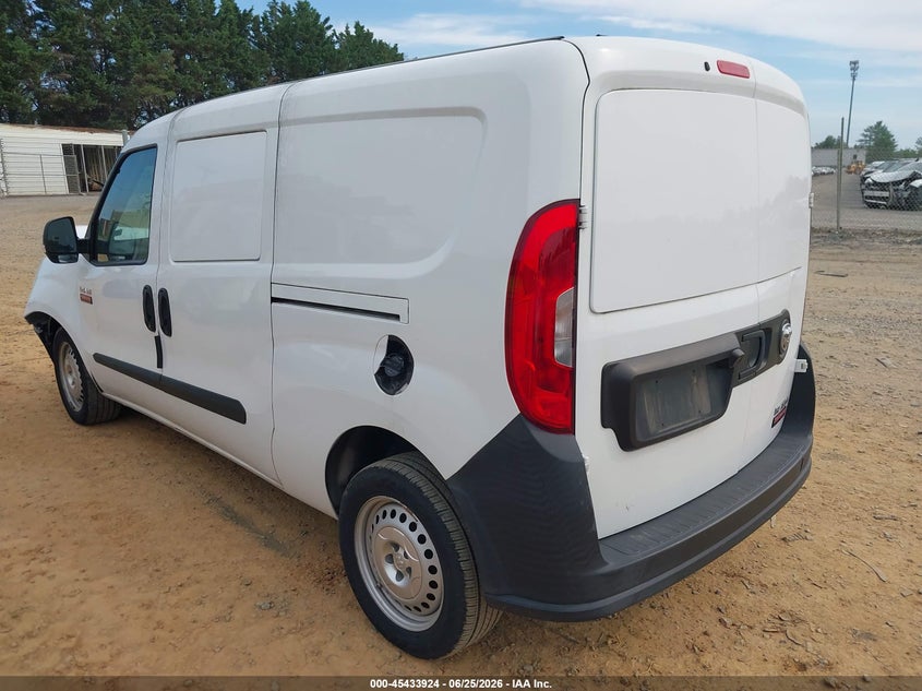 2020 Ram Promaster city VIN ZFBHRFAB2L6S45303 IAAI salvage auction — LEFT FRONT, Salvage (Virginia), sold $6,100 on 2026-07-13 (photo 3)