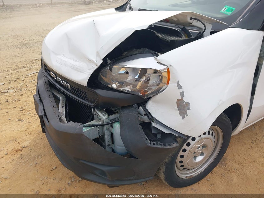 2020 Ram Promaster city VIN ZFBHRFAB2L6S45303 IAAI salvage auction — LEFT FRONT, Salvage (Virginia), sold $6,100 on 2026-07-13 (photo 6)