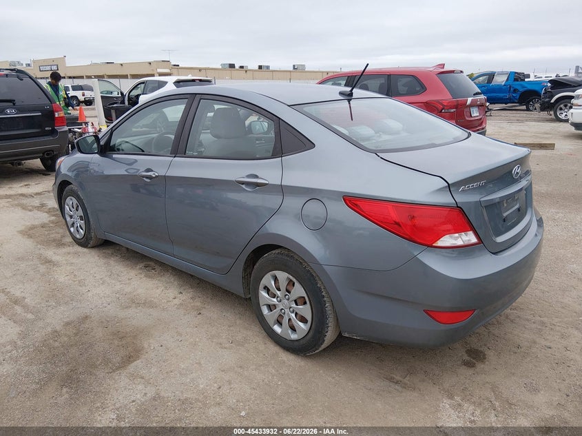 2017 Hyundai Accent VIN KMHCT4AE7HU381318 IAAI salvage auction — UNKNOWN, Salvage (Kansas), sold $25 on 2026-07-24 (photo 3)