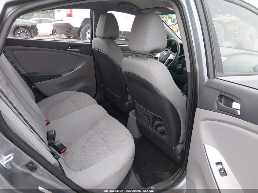 2017 Hyundai Accent VIN KMHCT4AE7HU381318 IAAI salvage auction — UNKNOWN, Salvage (Kansas), sold $25 on 2026-07-24 (photo 8)