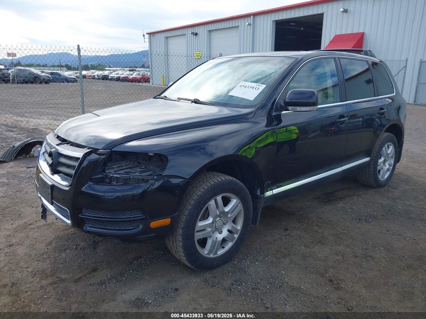 2005 Volkswagen Touareg VIN WVGZM77LX5D026332 IAAI salvage auction — FRONT END, Bill Of Sale (Washington), sold $25 on 2026-07-21 (photo 2)