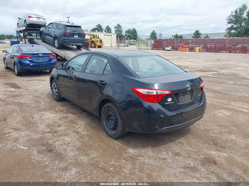 2016 Toyota Corolla VIN 5YFBURHE4GP469450 IAAI salvage auction — FRONT END, Original (Texas), sold $3,500 on 2026-07-30 (photo 3)