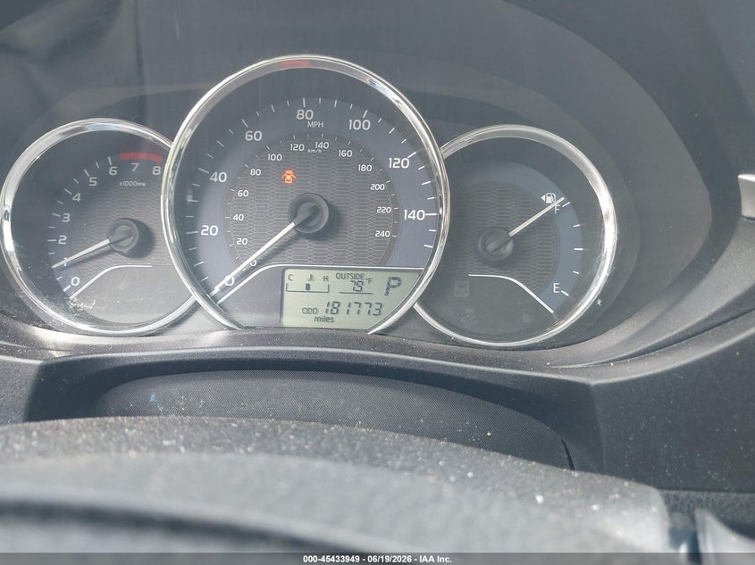 2016 Toyota Corolla VIN 5YFBURHE4GP469450 IAAI salvage auction — FRONT END, Original (Texas), sold $3,500 on 2026-07-30 (photo 7)