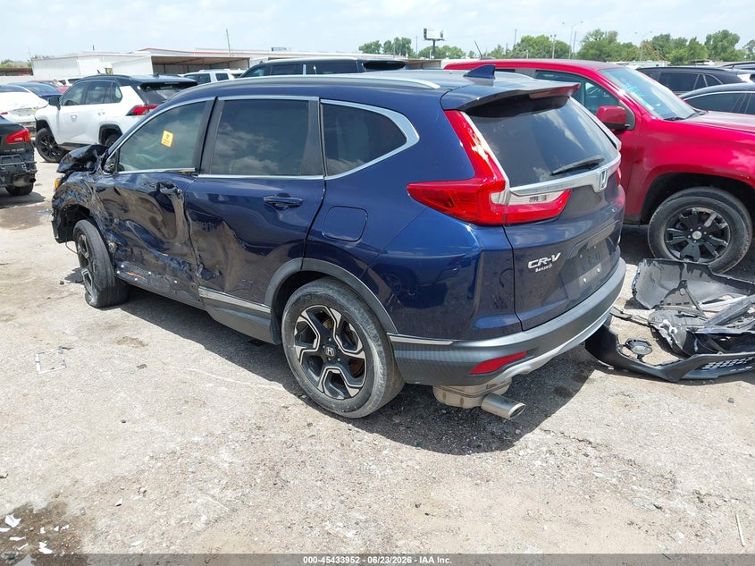 2019 Honda Cr-v VIN 7FARW1H90KE015654 IAAI salvage auction — LEFT FRONT, Salvage Title, sold $3,250 on 2026-08-02 (photo 3)