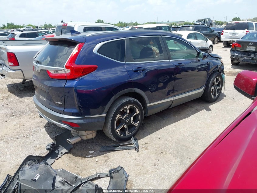 2019 Honda Cr-v VIN 7FARW1H90KE015654 IAAI salvage auction — LEFT FRONT, Salvage Title, sold $3,250 on 2026-08-02 (photo 4)