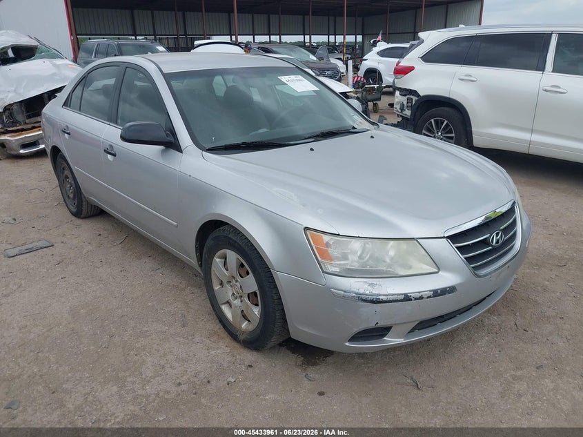 2009 Hyundai Sonata VIN 5NPET46CX9H433640 IAAI salvage auction — REAR END, Salvage (Texas), sold $400 on 2026-07-21 (photo 1)