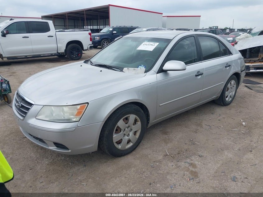 2009 Hyundai Sonata VIN 5NPET46CX9H433640 IAAI salvage auction — REAR END, Salvage (Texas), sold $400 on 2026-07-21 (photo 2)