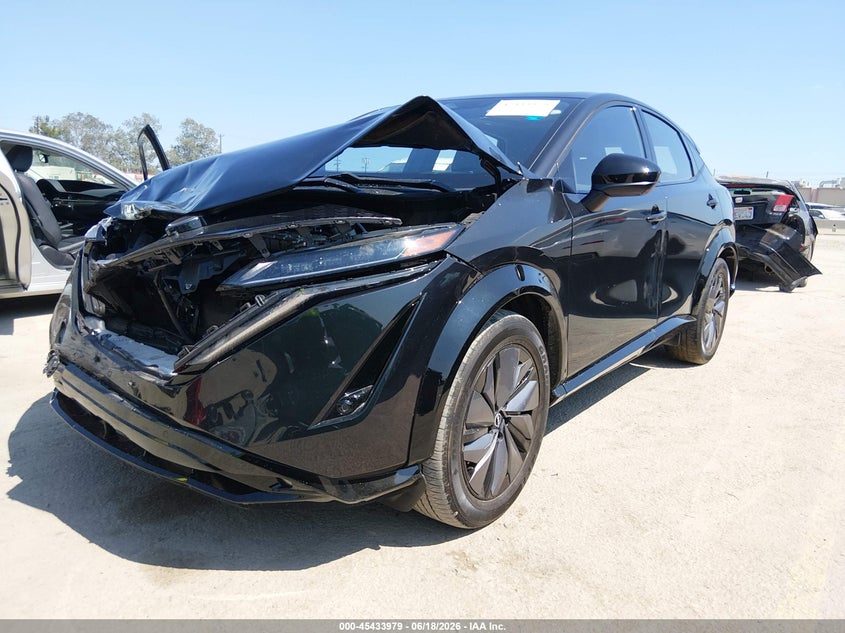 2024 Nissan Ariya VIN JN1DF0BB7RM737185 IAAI salvage auction — FRONT END, Salvage Title, sold $9,100 on 2026-07-30 (photo 2)