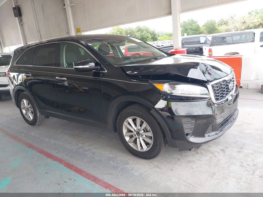 2020 Kia Sorento VIN 5XYPG4A34LG671809 IAAI salvage auction — FRONT END, Salvage Title, sold $25 on 2026-07-29 (photo 1)