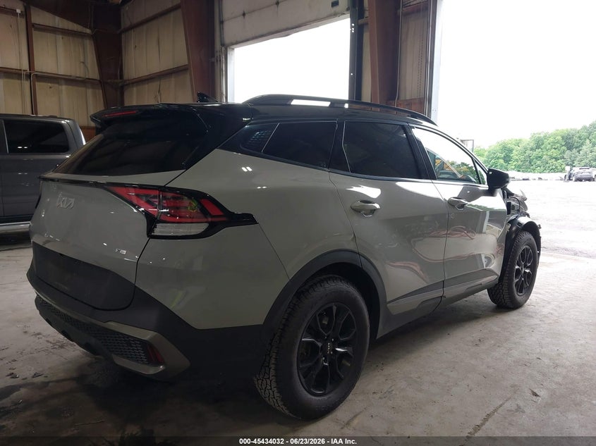 2023 Kia Sportage VIN 5XYK7CAF6PG067358 IAAI salvage auction — FRONT END, Mv-907A (New York), sold $6,900 on 2026-07-29 (photo 4)