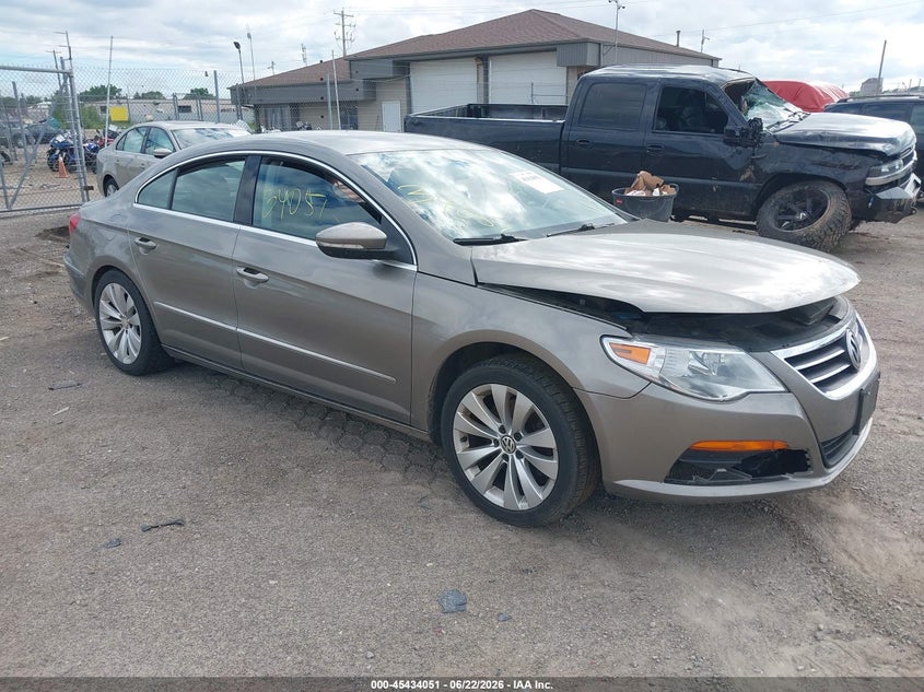 2012 Volkswagen Passat cc VIN WVWMP7ANXCE510833 IAAI salvage auction — LEFT SIDE, Salvage Title, sold $25 on 2026-07-23 (photo 1)