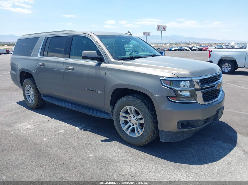2019 Chevrolet Suburban VIN 1GNSKGEC3KR341316 IAAI salvage auction — FRONT END, Sf97 (Nevada), sold $20,300 on 2026-07-28 (photo 1)