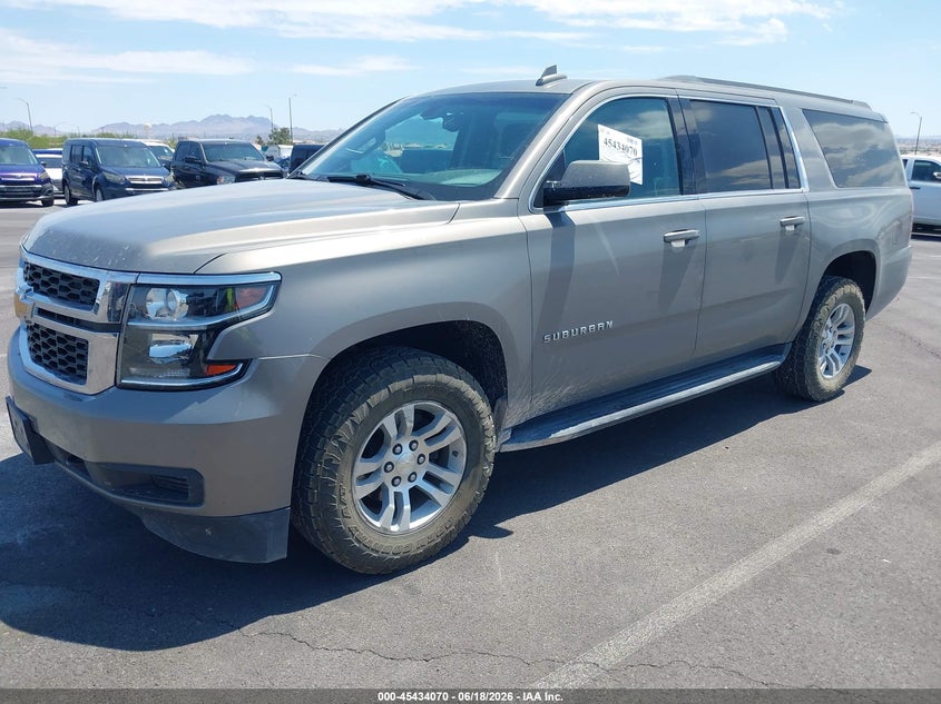 2019 Chevrolet Suburban VIN 1GNSKGEC3KR341316 IAAI salvage auction — FRONT END, Sf97 (Nevada), sold $20,300 on 2026-07-28 (photo 2)