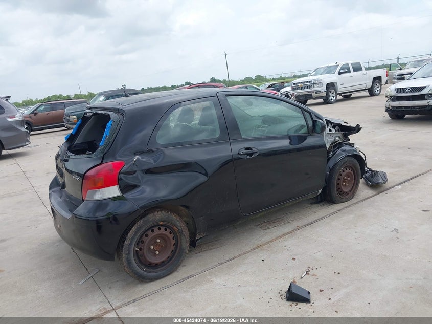 2010 Toyota Yaris VIN JTDJT4K30A5297107 IAAI salvage auction — NORMAL WEAR, Salvage (Texas), sold $25 on 2026-07-24 (photo 4)
