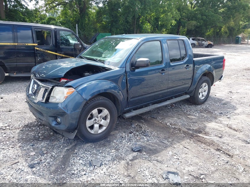 2013 Nissan Navara (frontier) VIN 1N6AD0ER5DN729889 IAAI salvage auction — FRONT END, Salvage (Georgia), sold $1,950 on 2026-07-22 (photo 2)