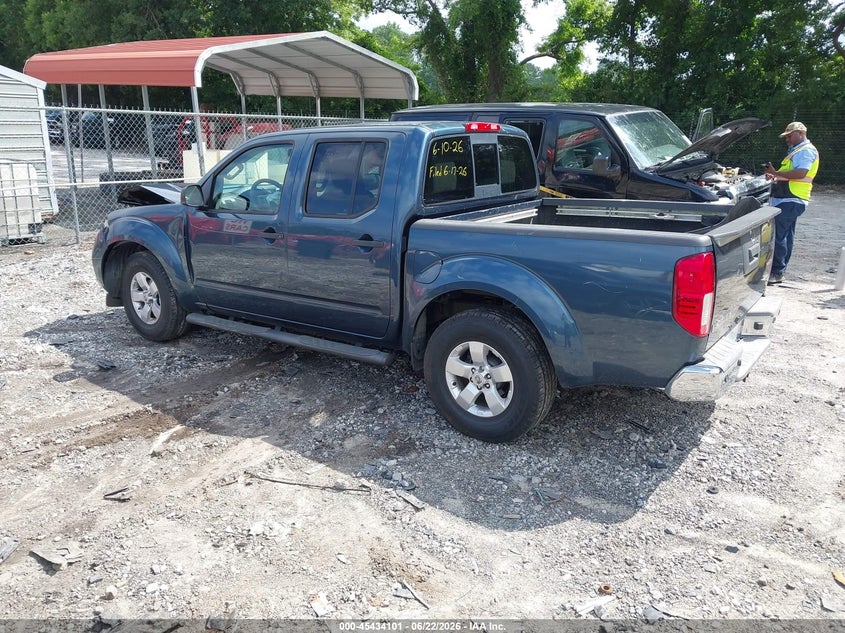 2013 Nissan Navara (frontier) VIN 1N6AD0ER5DN729889 IAAI salvage auction — FRONT END, Salvage (Georgia), sold $1,950 on 2026-07-22 (photo 3)
