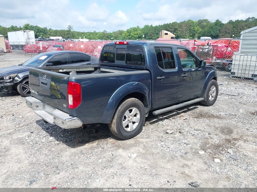 2013 Nissan Navara (frontier) VIN 1N6AD0ER5DN729889 IAAI salvage auction — FRONT END, Salvage (Georgia), sold $1,950 on 2026-07-22 (photo 4)