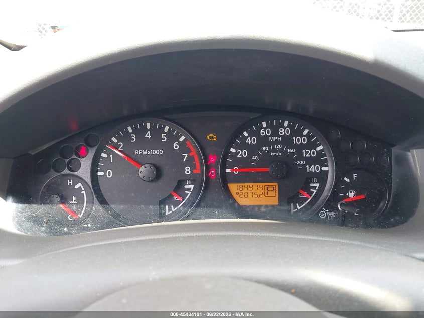 2013 Nissan Navara (frontier) VIN 1N6AD0ER5DN729889 IAAI salvage auction — FRONT END, Salvage (Georgia), sold $1,950 on 2026-07-22 (photo 7)