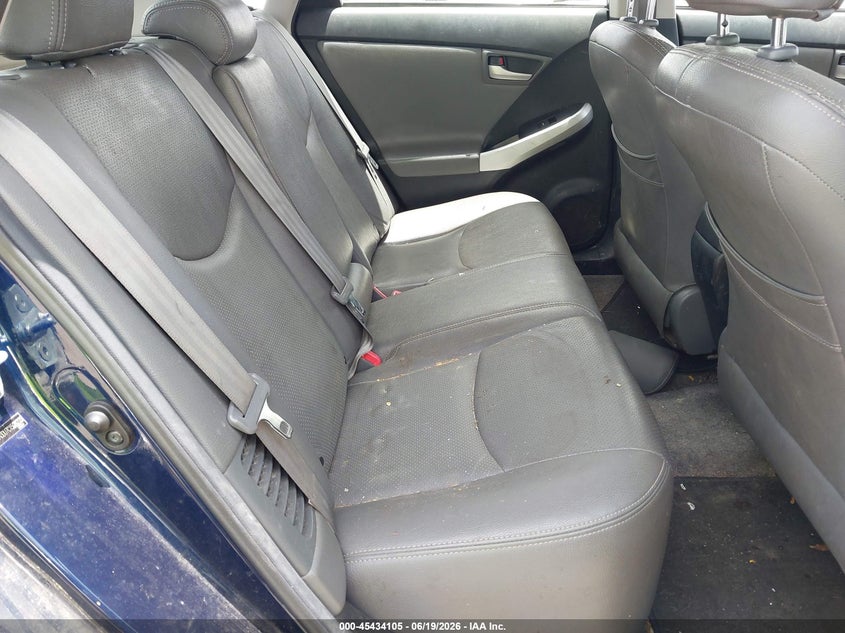 2012 Toyota Prius VIN JTDKN3DU7C1528223 IAAI salvage auction — NORMAL WEAR, Clear (North Carolina), sold $2,250 on 2026-07-15 (photo 8)