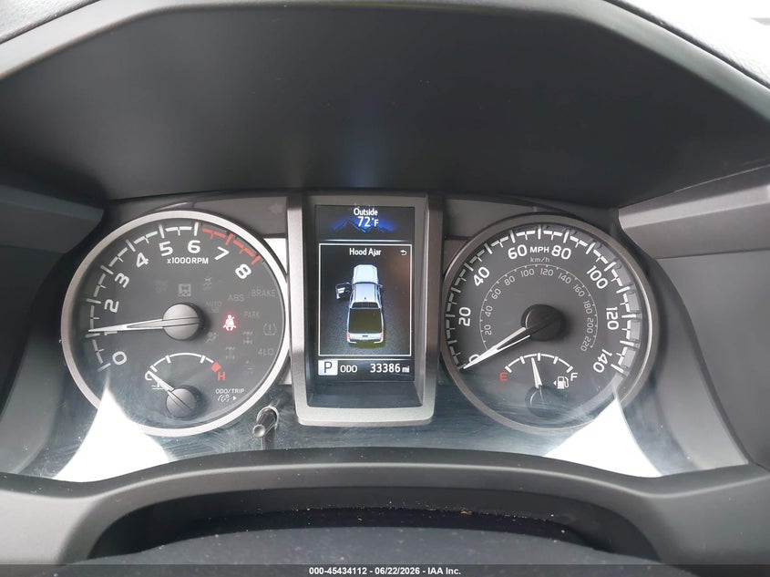 2022 Toyota Tacoma VIN 3TMCZ5AN5NM495228 IAAI salvage auction — HAIL, Clear (Missouri), sold $20,700 on 2026-07-30 (photo 7)