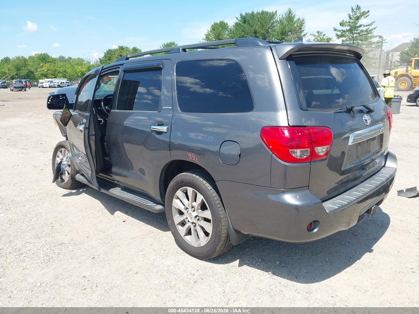 2011 Toyota Sequoia VIN 5TDJY5G15BS055326 IAAI salvage auction — LEFT & RIGHT, Salvage (Idaho), sold $2,950 on 2026-07-14 (photo 3)
