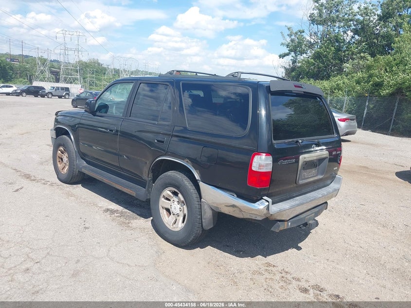 2000 Toyota 4runner VIN JT3HN86R0Y0296596 IAAI salvage auction — NORMAL WEAR, Clear (Pennsylvania), sold $1,350 on 2026-07-17 (photo 3)