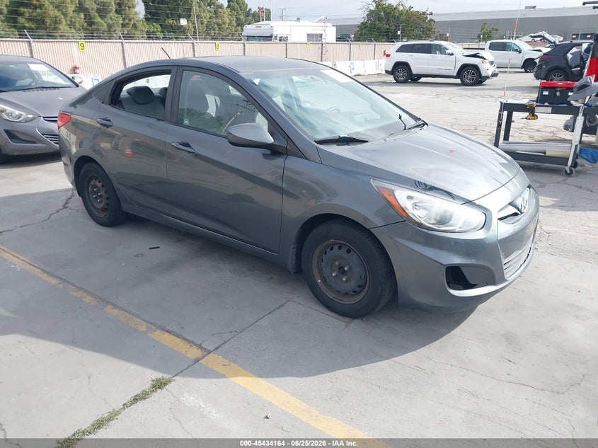 2012 Hyundai Accent VIN KMHCT4AE6CU261115 IAAI salvage auction — THEFT, Salvage (California), sold $325 on 2026-07-13 (photo 1)