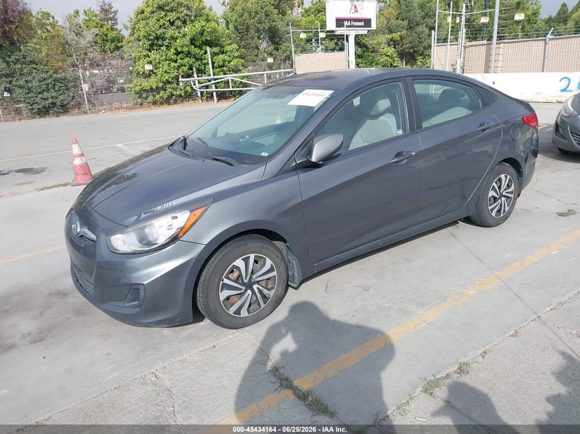 2012 Hyundai Accent VIN KMHCT4AE6CU261115 IAAI salvage auction — THEFT, Salvage (California), sold $325 on 2026-07-13 (photo 2)