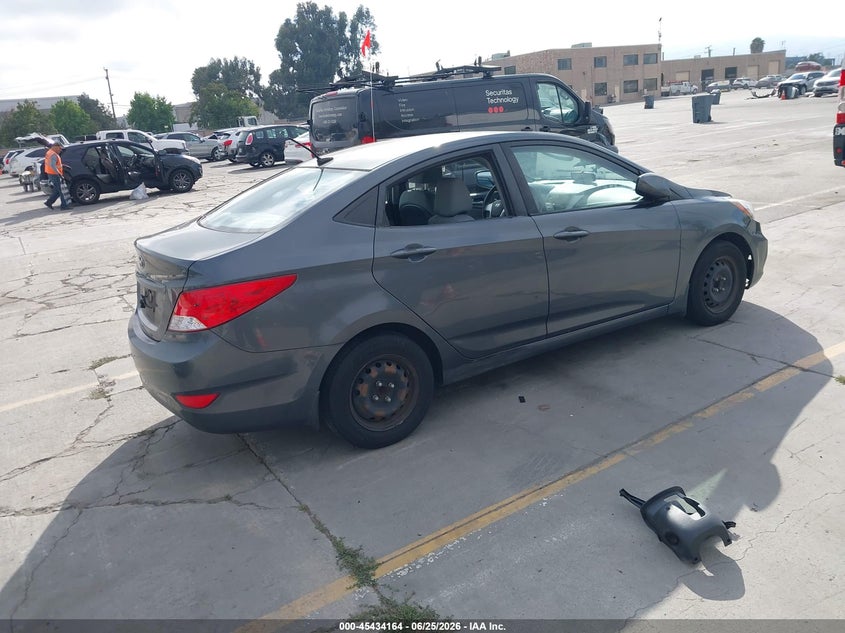 2012 Hyundai Accent VIN KMHCT4AE6CU261115 IAAI salvage auction — THEFT, Salvage (California), sold $325 on 2026-07-13 (photo 4)
