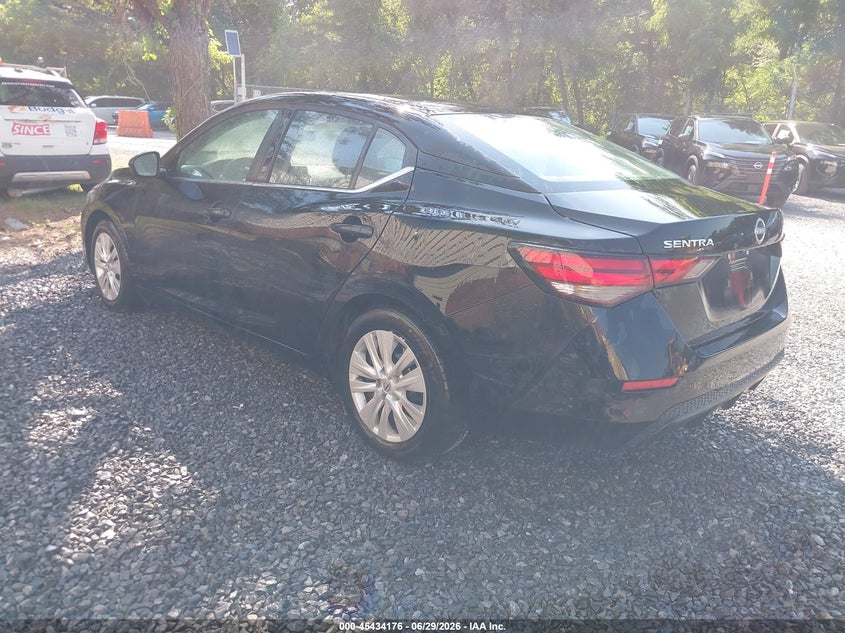 2024 Nissan Sentra VIN 3N1AB8BV8RY222443 IAAI salvage auction — NORMAL WEAR, Sf97 (New York), sold $3,050 on 2026-07-23 (photo 3)