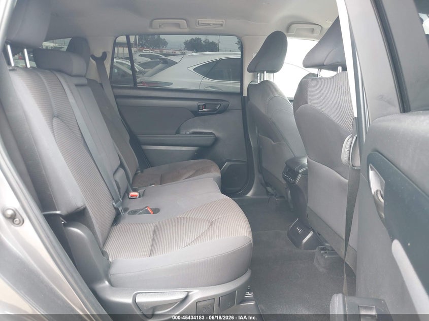 2024 Toyota Highlander VIN 5TDKDRAH4RS529757 IAAI salvage auction — RIGHT FRONT, Salvage (California), sold $14,050 on 2026-07-22 (photo 8)