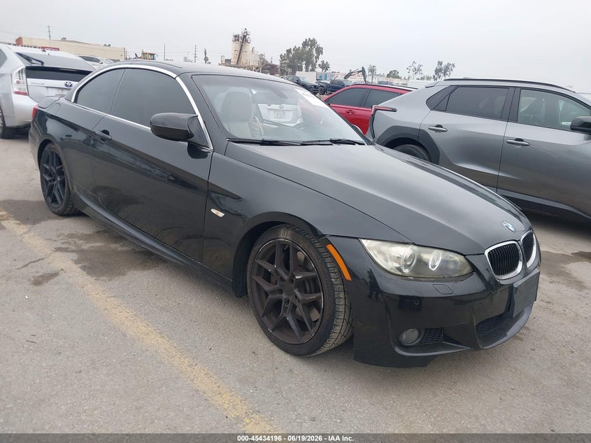 2010 BMW 3 series VIN WBAWL7C52AP474295 IAAI salvage auction — SIDE, Salvage (California), sold $900 on 2026-07-29 (photo 1)