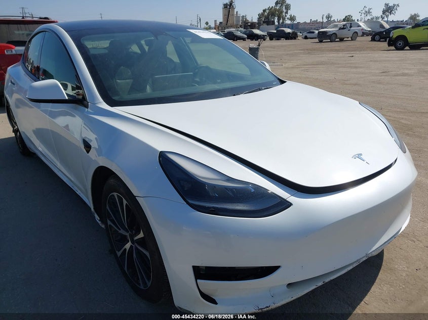 2023 Tesla Model 3 VIN 5YJ3E1EA7PF550703 IAAI salvage auction — FRONT END, Salvage (California), sold $9,500 on 2026-07-29 (photo 6)