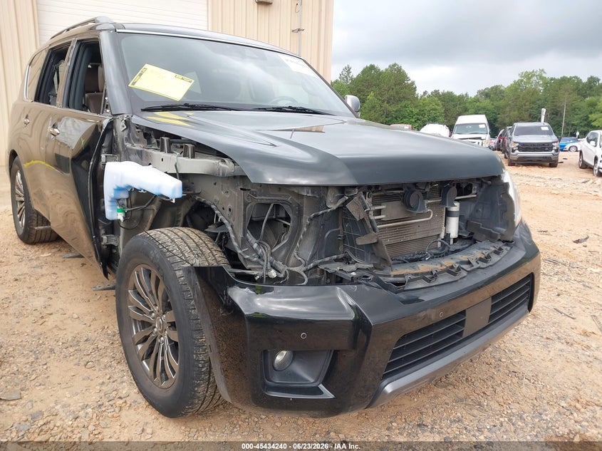 2019 Nissan Armada VIN JN8AY2NE7K9757803 IAAI salvage auction — SIDE, Salvage (North Carolina), sold $6,700 on 2026-07-30 (photo 6)