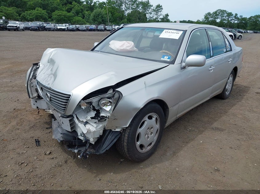 2001 Lexus Ls 430 VIN JTHBN30F410021319 IAAI salvage auction — FRONT END, Salvage (Idaho), sold $575 on 2026-07-08 (photo 2)