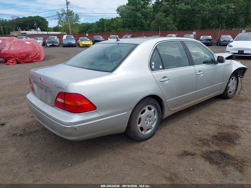 2001 Lexus Ls 430 VIN JTHBN30F410021319 IAAI salvage auction — FRONT END, Salvage (Idaho), sold $575 on 2026-07-08 (photo 4)