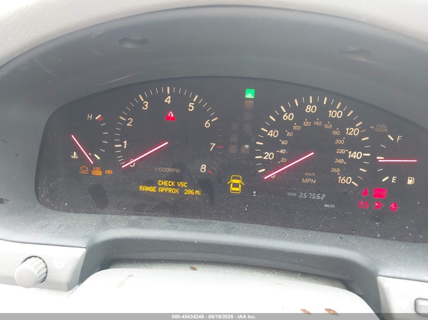 2001 Lexus Ls 430 VIN JTHBN30F410021319 IAAI salvage auction — FRONT END, Salvage (Idaho), sold $575 on 2026-07-08 (photo 7)