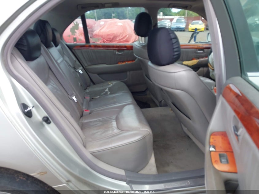 2001 Lexus Ls 430 VIN JTHBN30F410021319 IAAI salvage auction — FRONT END, Salvage (Idaho), sold $575 on 2026-07-08 (photo 8)
