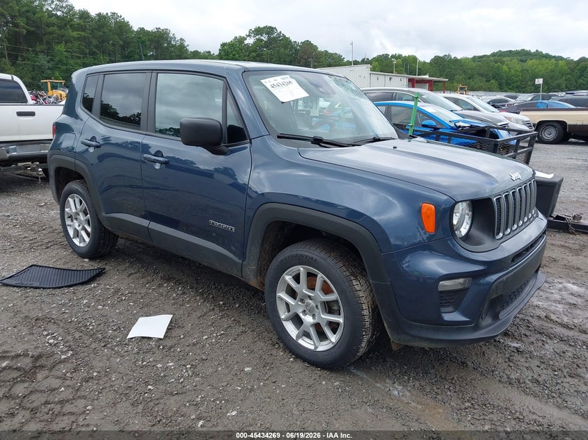 2023 Jeep Renegade VIN ZACNJDB14PPP14649 IAAI salvage auction — FRONT END, Salvage (Georgia), sold $4,100 on 2026-07-26 (photo 1)